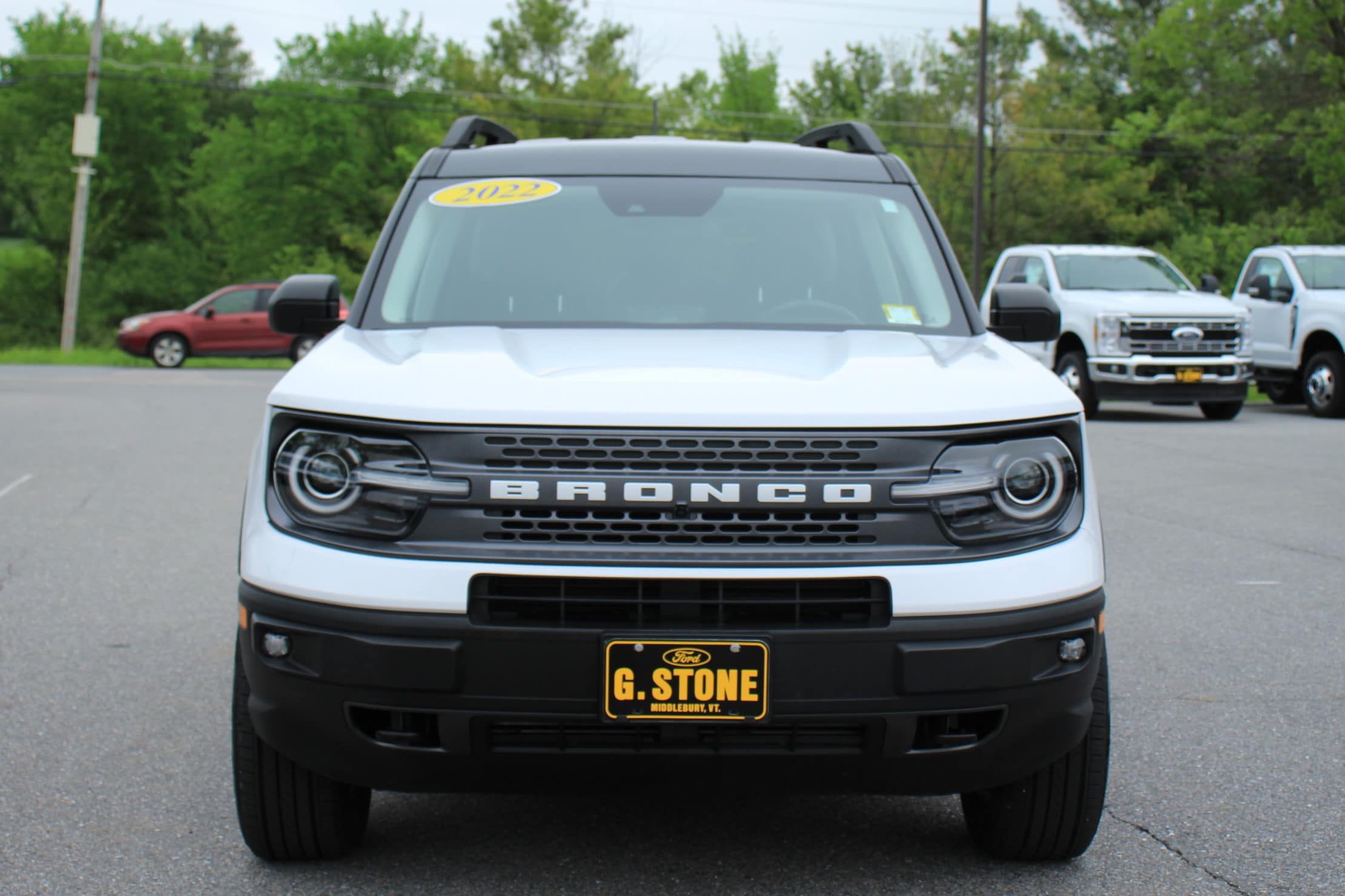 Certified 2022 Ford Bronco Sport Badlands with VIN 3FMCR9D99NRE22688 for sale in Middlebury, VT