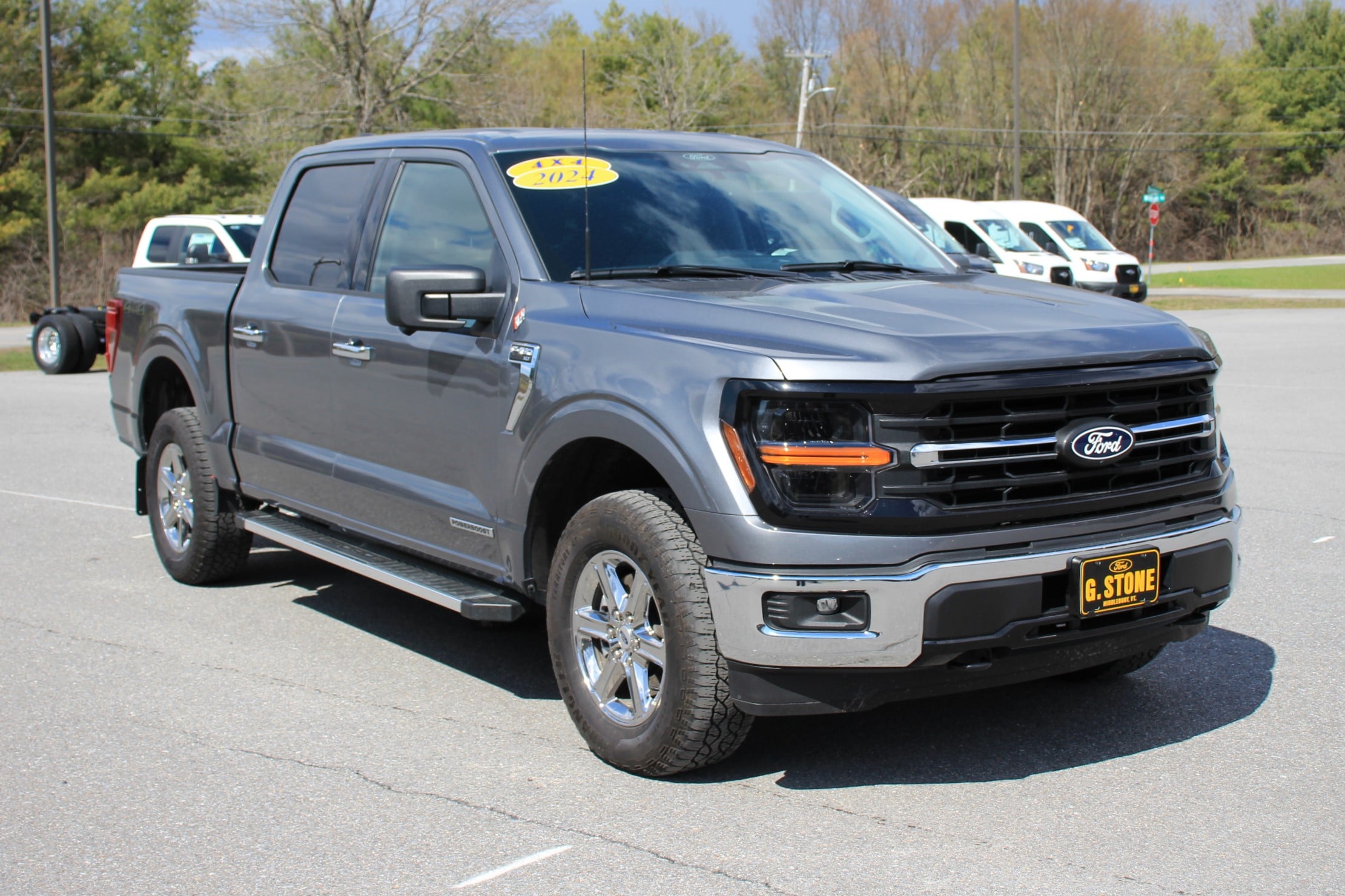 Used 2024 Ford F-150 XLT with VIN 1FTFW3LD7RFA25366 for sale in Middlebury, VT