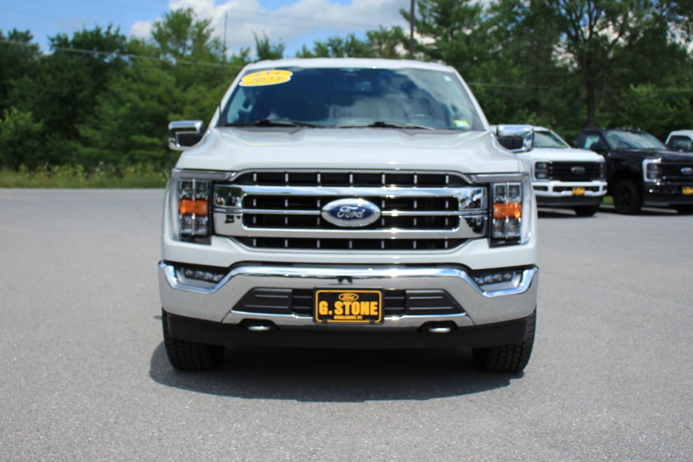 Certified 2023 Ford F-150 Lariat with VIN 1FTFW1E50PKE15076 for sale in Middlebury, VT