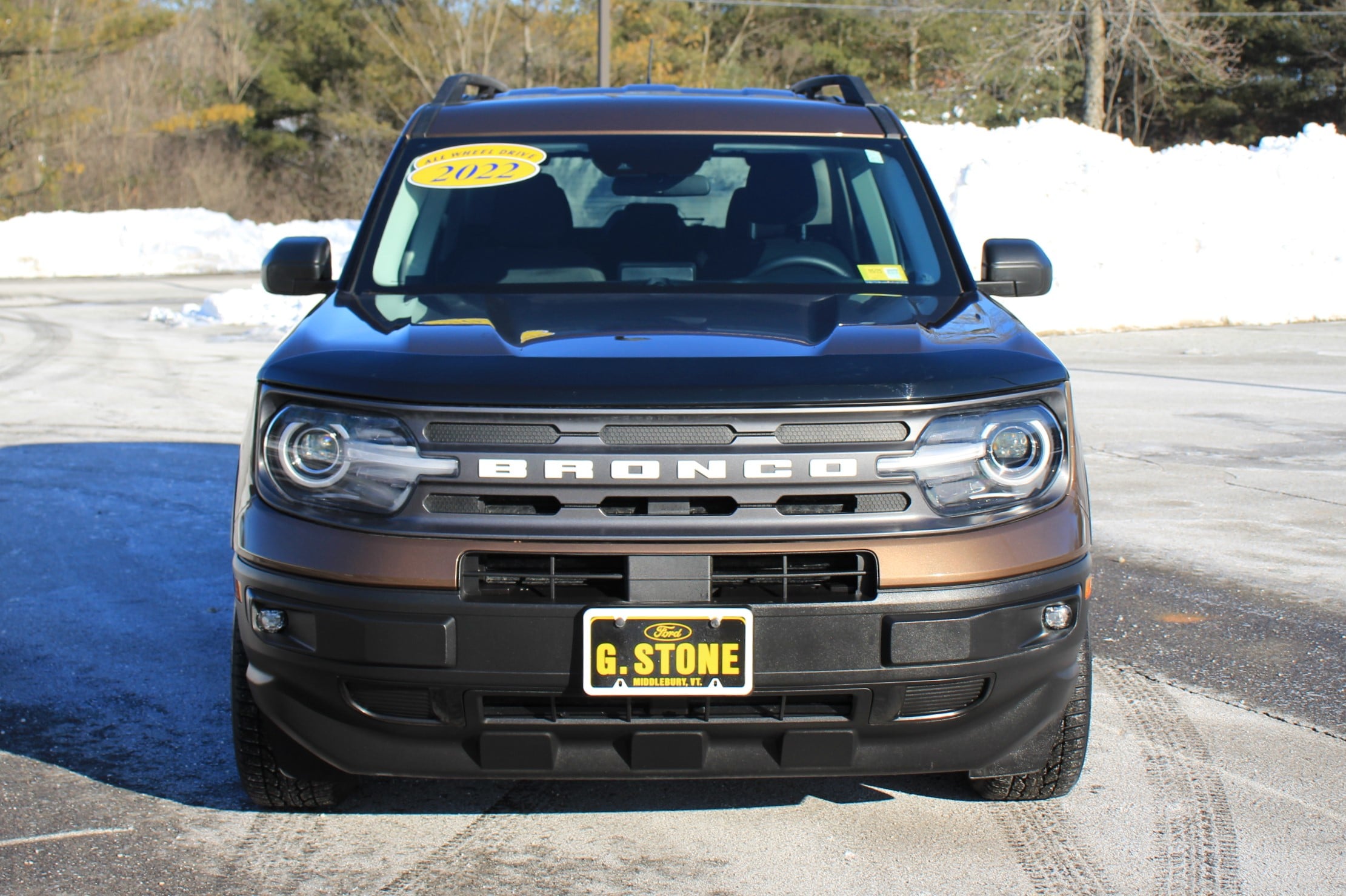Certified 2022 Ford Bronco Sport Big Bend with VIN 3FMCR9B66NRD17521 for sale in Middlebury, VT