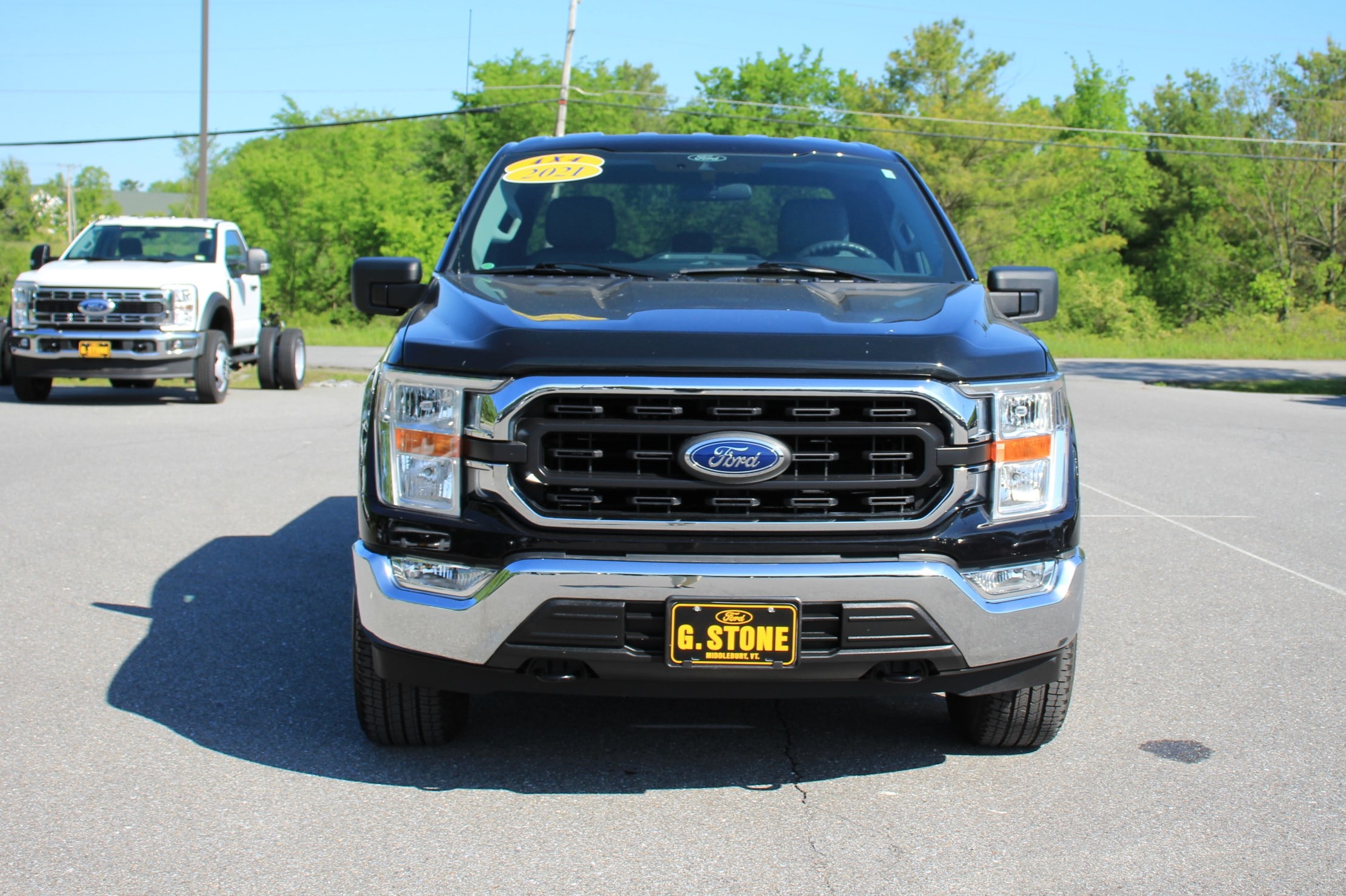 Certified 2021 Ford F-150 XLT with VIN 1FTFX1E53MFA87234 for sale in Middlebury, VT