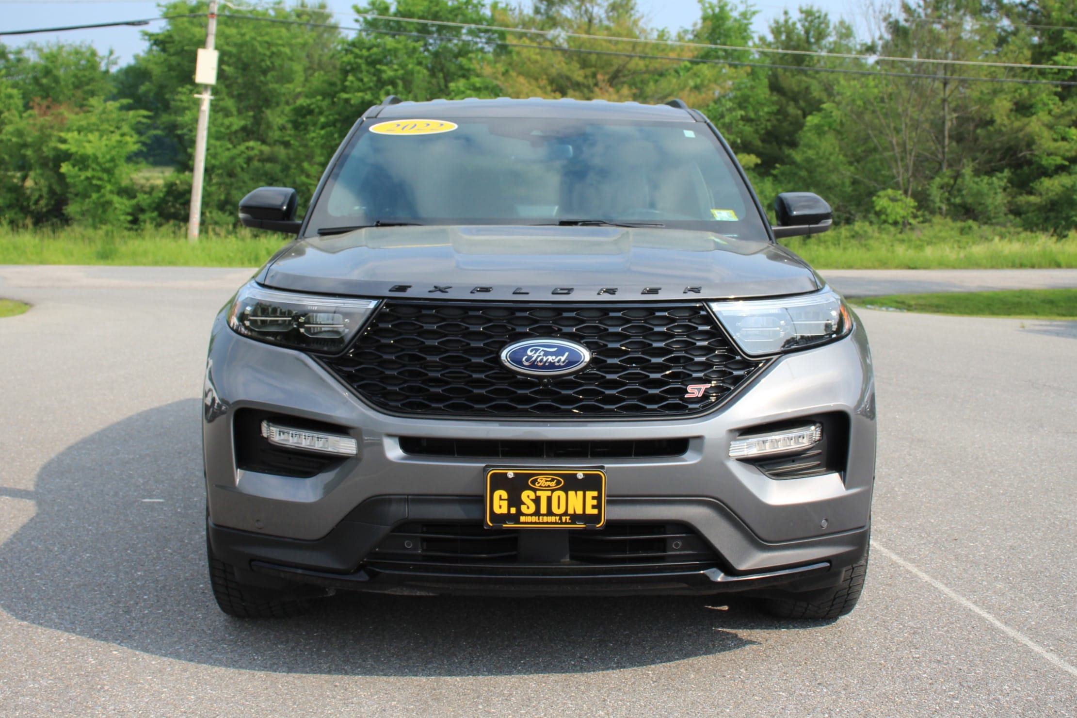 Used 2022 Ford Explorer ST with VIN 1FM5K8GC1NGB52958 for sale in Middlebury, VT