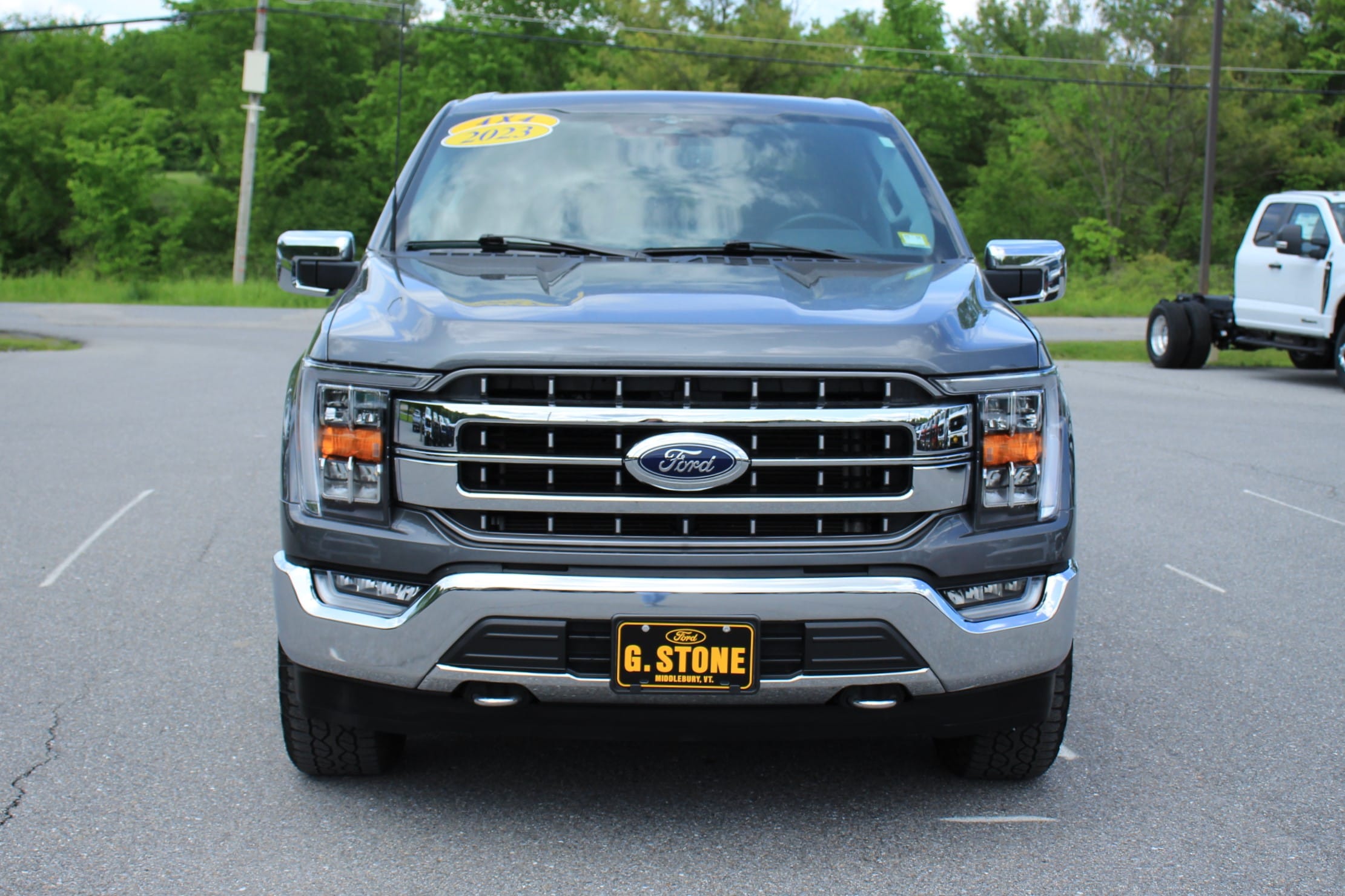 Certified 2023 Ford F-150 Lariat with VIN 1FTFW1E51PFB07343 for sale in Middlebury, VT