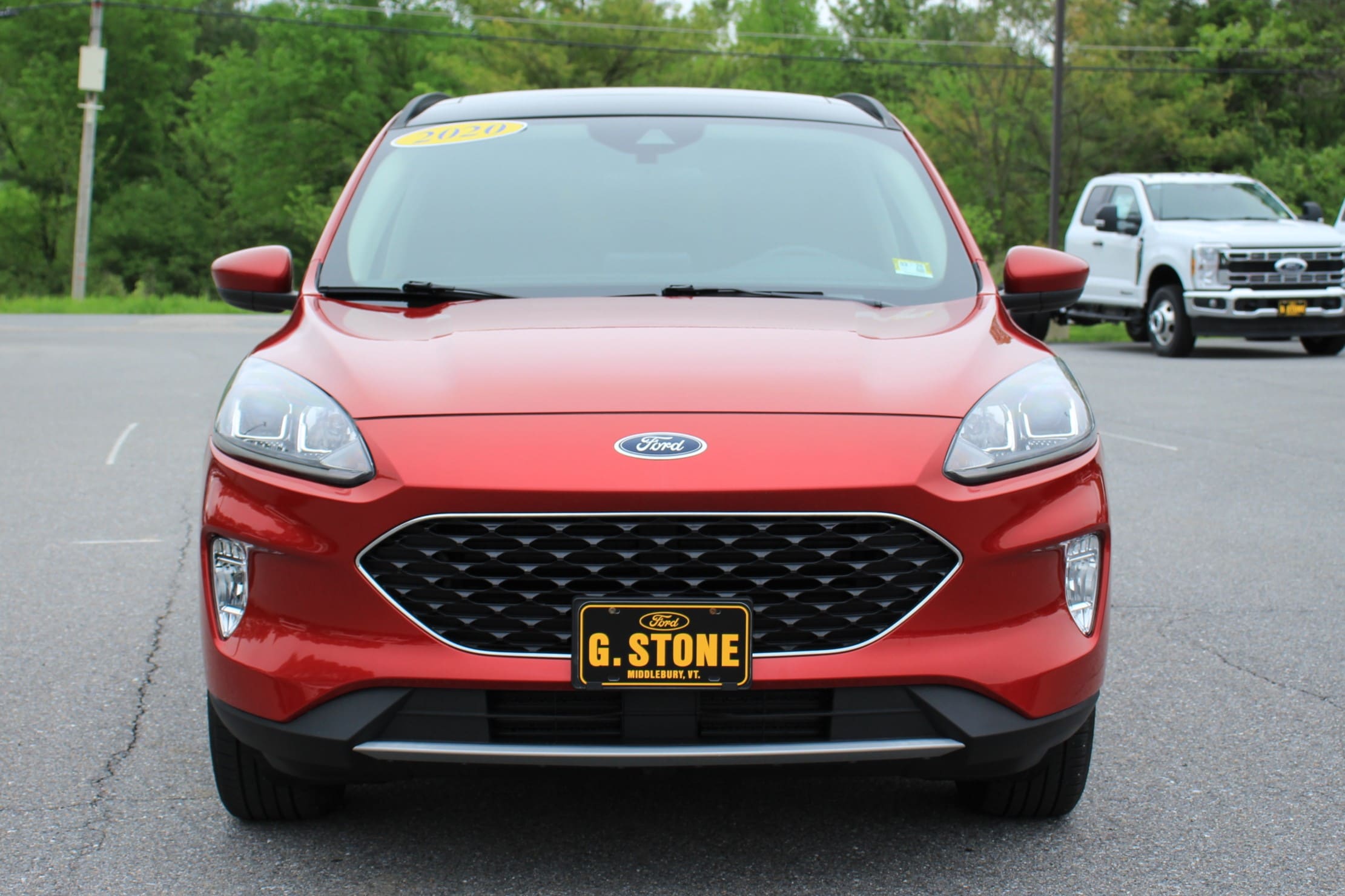 Used 2020 Ford Escape SEL with VIN 1FMCU9H63LUA64587 for sale in Middlebury, VT