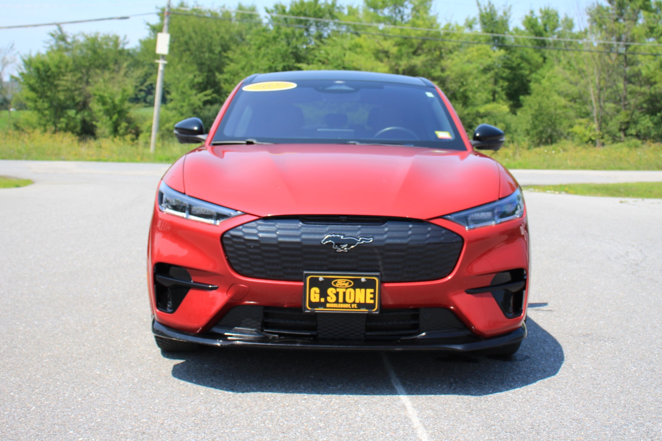 Certified 2022 Ford Mustang Mach-E GT AWD with VIN 3FMTK4SE9NMA20626 for sale in Middlebury, VT