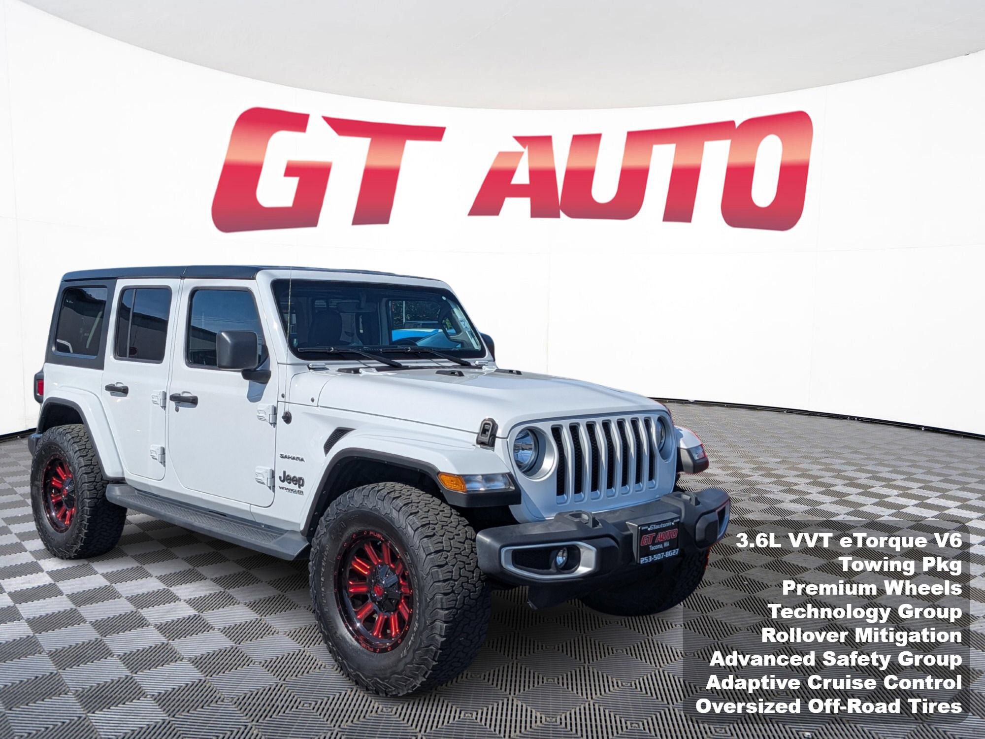 Used 2021 Jeep Wrangler Unlimited Sahara Unlimited Sahara 4x4