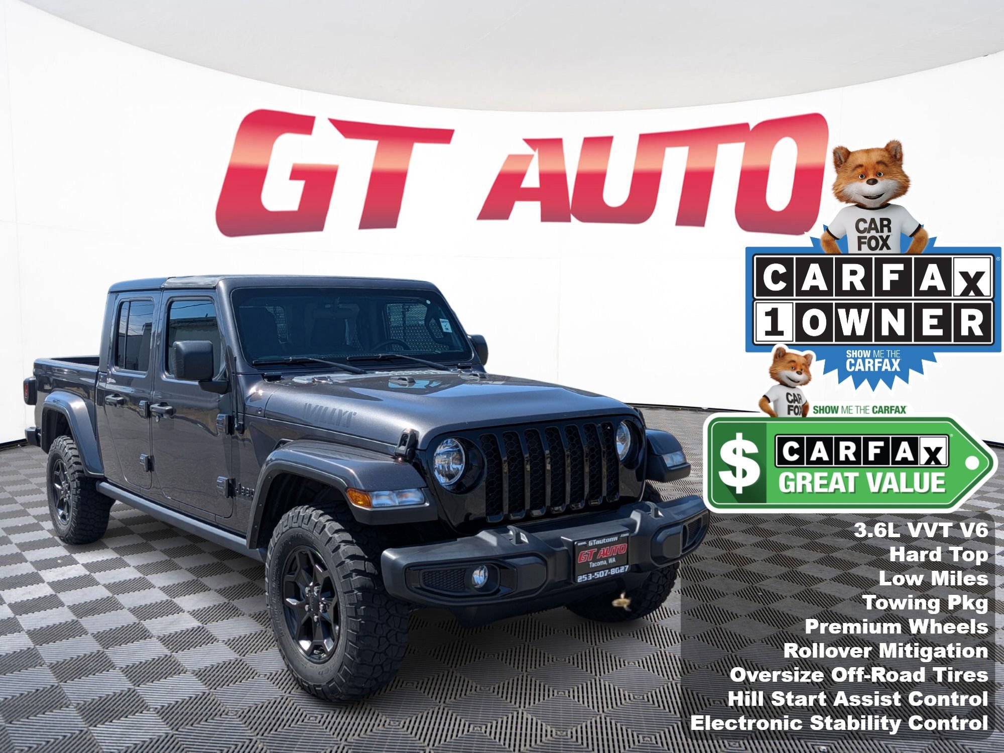 Used 2021 Jeep Gladiator Willys Sport Willys Sport 4x4