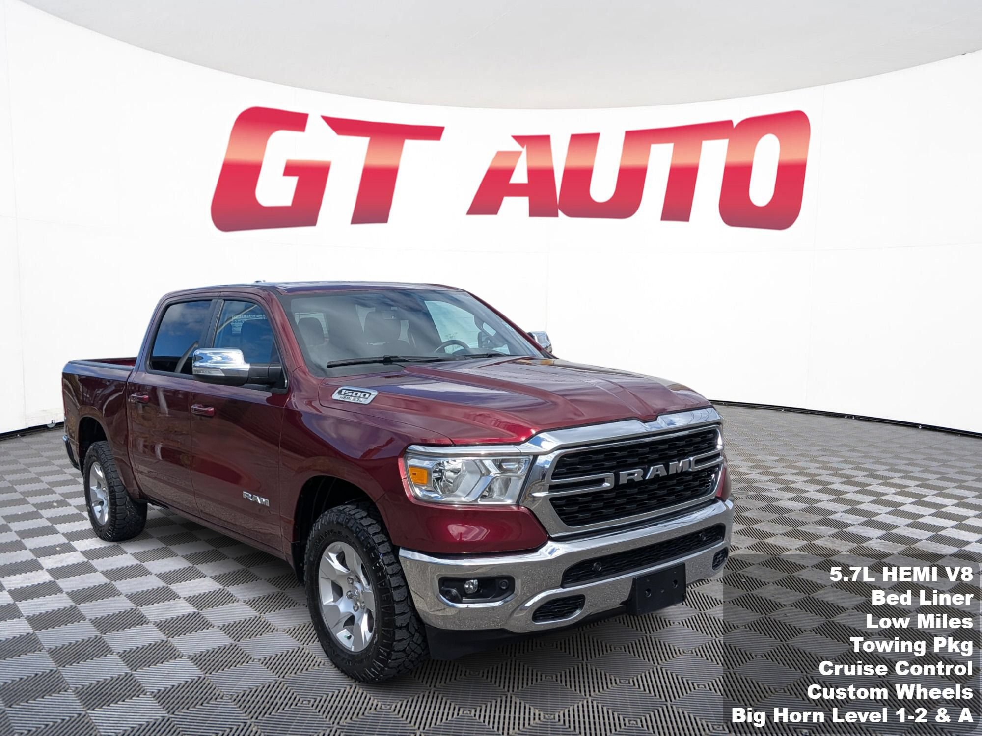 Used 2022 Ram 1500 Big Horn Big Horn 4x4 Crew Cab 57 Box