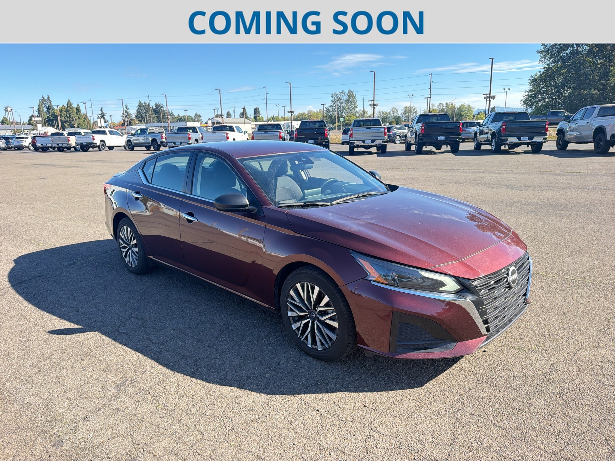 Used 2025 Nissan Altima SV with VIN 1N4BL4DV9SN302914 for sale in Junction City, OR