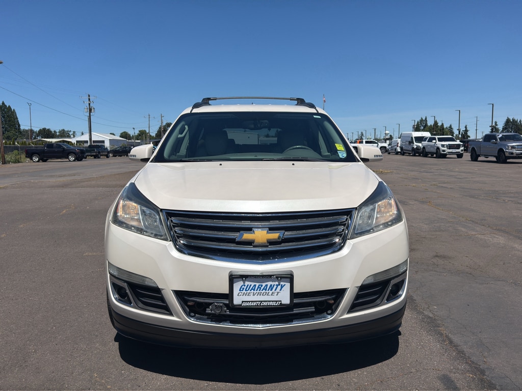 Used 2013 Chevrolet Traverse LTZ with VIN 1GNKVLKD1DJ102538 for sale in Junction City, OR