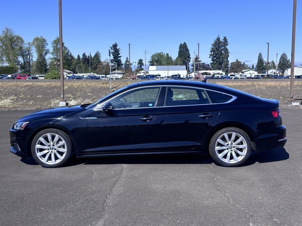 Used 2018 Audi A5 Sportback Premium Plus with VIN WAUBNCF52JA006907 for sale in Junction City, OR
