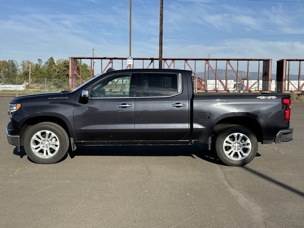 Used 2023 Chevrolet Silverado 1500 LTZ with VIN 2GCUDGED9P1106102 for sale in Junction City, OR