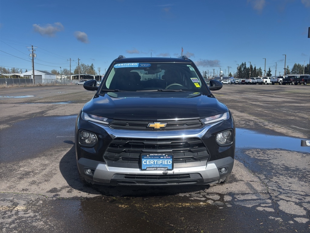 Certified 2022 Chevrolet Trailblazer LT with VIN KL79MPSL9NB039027 for sale in Junction City, OR