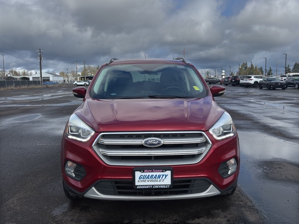 Used 2017 Ford Escape Titanium with VIN 1FMCU9J99HUA95208 for sale in Junction City, OR