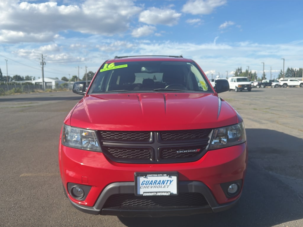 Used 2016 Dodge Journey SXT with VIN 3C4PDDBG2GT244119 for sale in Junction City, OR