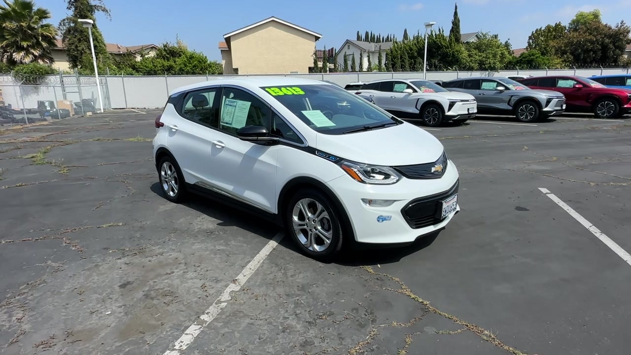 Used 2021 Chevrolet Bolt EV LT with VIN 1G1FY6S01M4110484 for sale in Santa Ana, CA