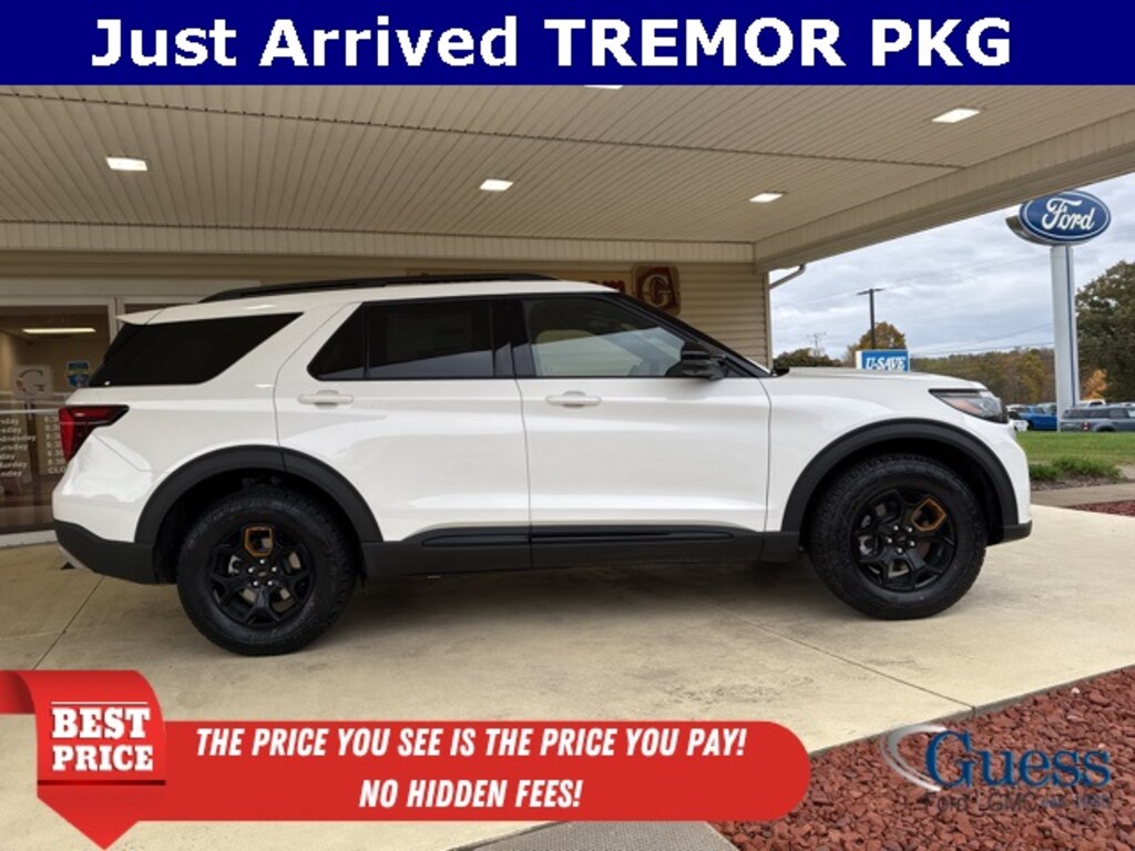 New 2026 Ford Explorer Tremor SUV