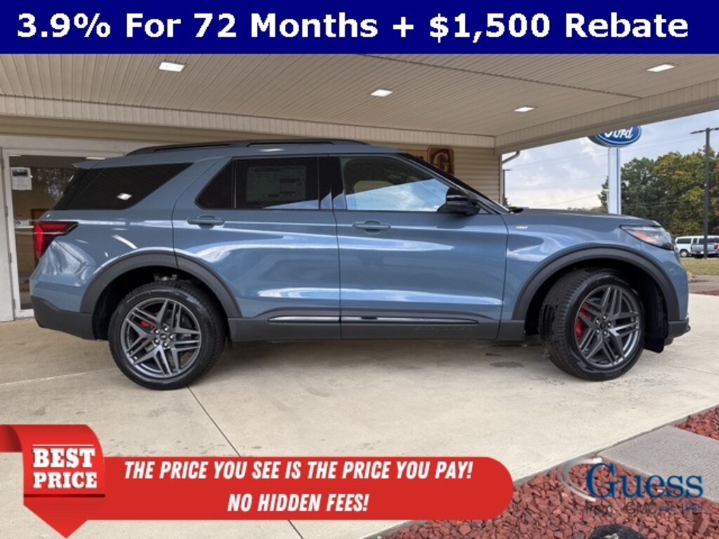 New 2025 Ford Explorer ST-Line SUV