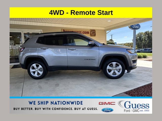 Used 2018 Jeep Compass Latitude with VIN 3C4NJDBBXJT270933 for sale in Carrollton, OH