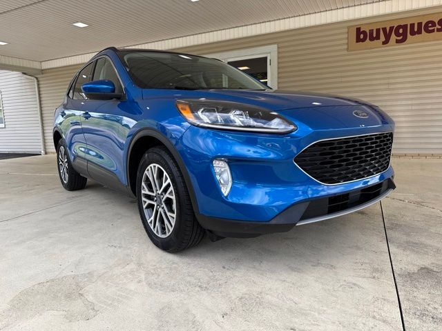 Used 2021 Ford Escape SEL with VIN 1FMCU9H94MUA19038 for sale in Carrollton, OH