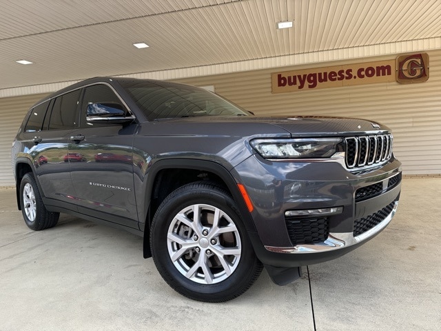 Used 2021 Jeep Grand Cherokee L Limited with VIN 1C4RJKBG6M8173801 for sale in Carrollton, OH