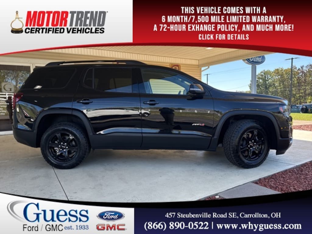 Certified 2023 GMC Acadia AT4 SUV