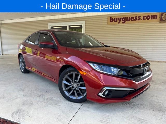 Used 2019 Honda Civic EX with VIN JHMFC1F32KX000082 for sale in Carrollton, OH
