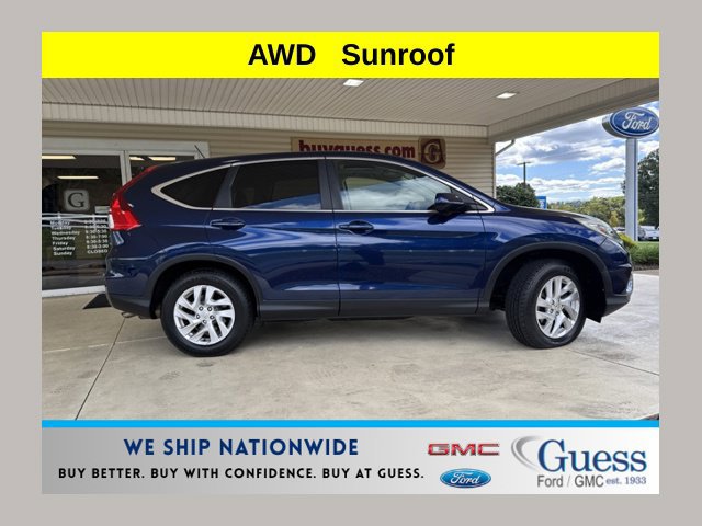 Used 2015 Honda CR-V EX with VIN 2HKRM4H54FH641697 for sale in Carrollton, OH