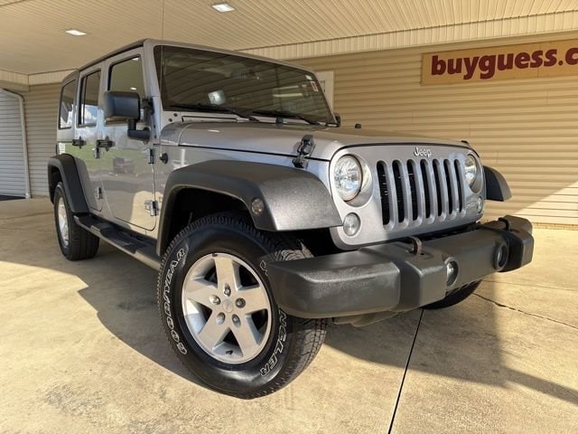 Used 2017 Jeep Wrangler Unlimited Sport S with VIN 1C4BJWDG2HL526477 for sale in Carrollton, OH