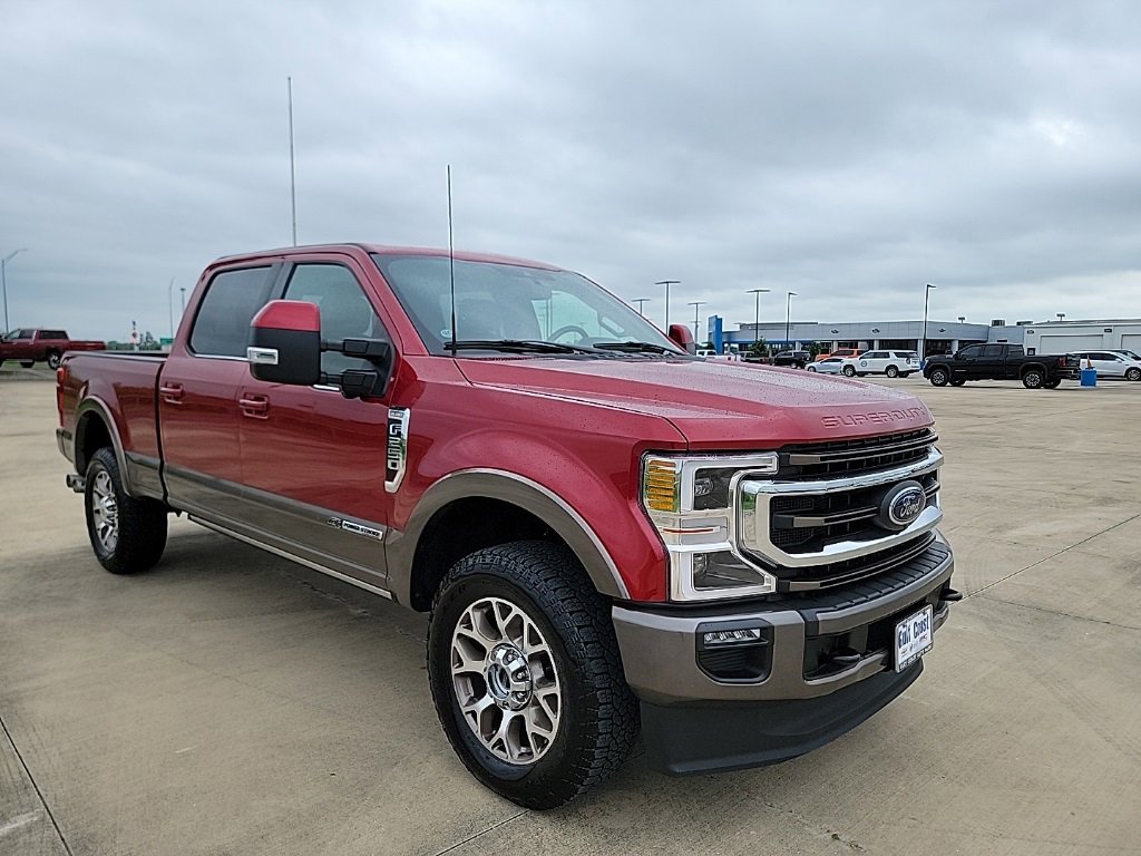 Used 2021 Ford F-250 Super Duty King Ranch with VIN 1FT7W2BT6MED88764 for sale in Angleton, TX