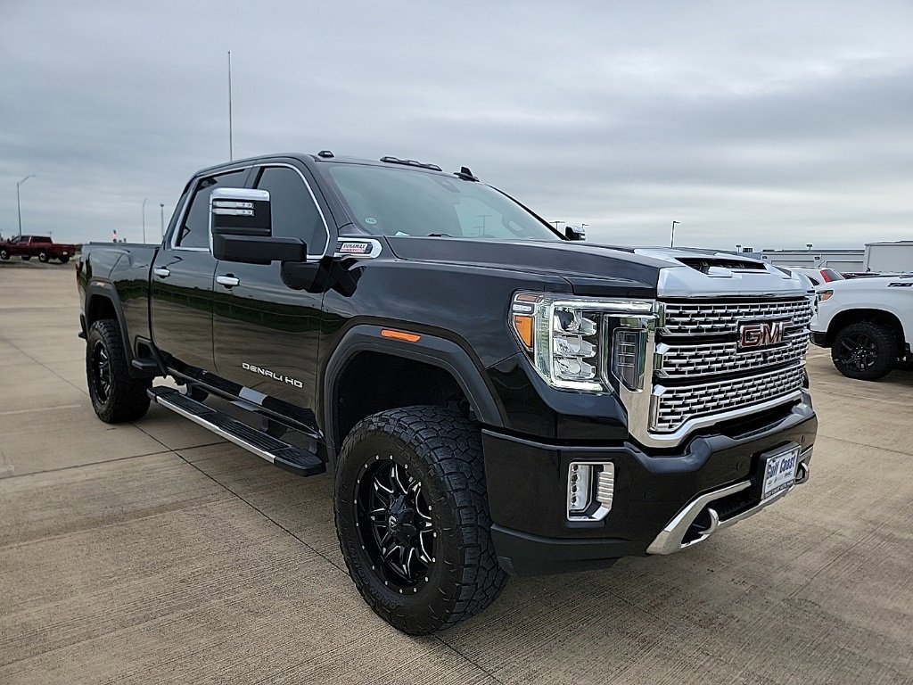 Used 2022 GMC Sierra 2500 Denali HD Denali with VIN 1GT49REY7NF210643 for sale in Angleton, TX