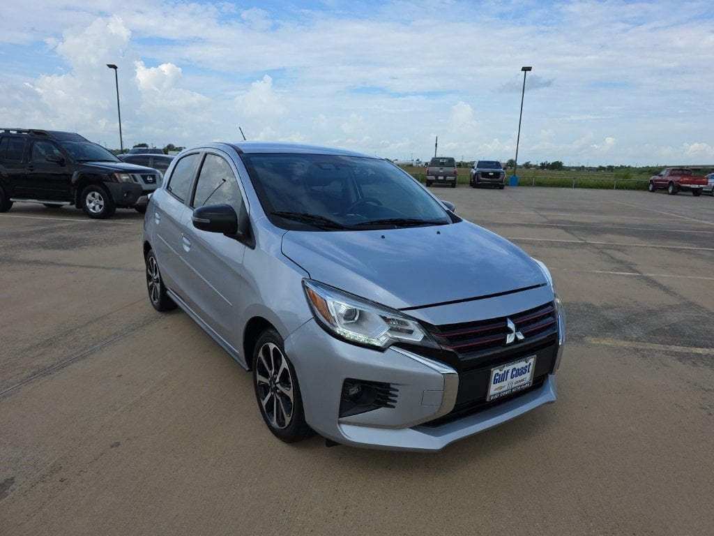 Used 2022 Mitsubishi Mirage SE with VIN ML32AWHJXNH006454 for sale in Angleton, TX