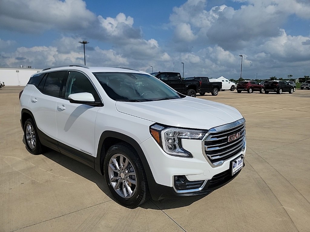 Used 2022 GMC Terrain SLT with VIN 3GKALPEV3NL186284 for sale in Angleton, TX