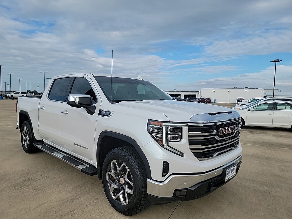 Used 2024 GMC Sierra 1500 SLT with VIN 3GTUUDEL6RG176415 for sale in Angleton, TX