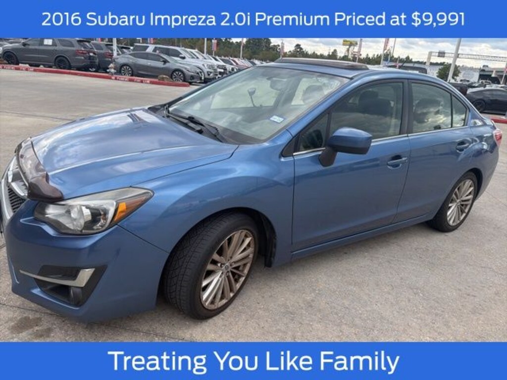 Used 2016 Subaru Impreza 2.0i Premium Sedan