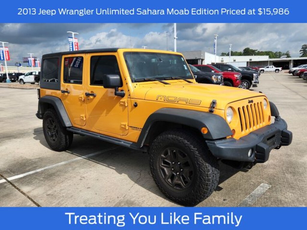 Used 2013 Jeep Wrangler Unlimited Sahara SUV