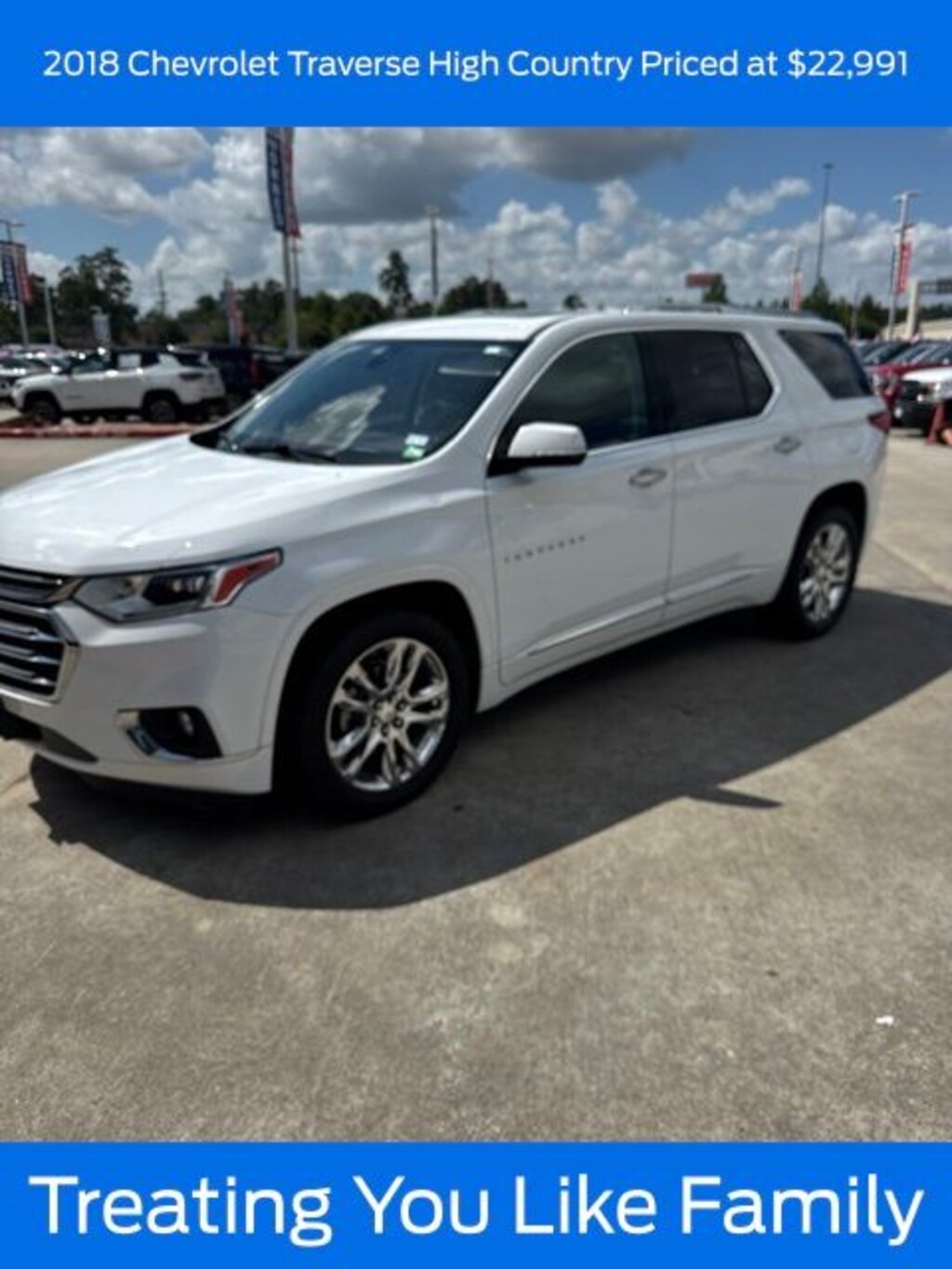 Used 2018 Chevrolet Traverse High Country SUV
