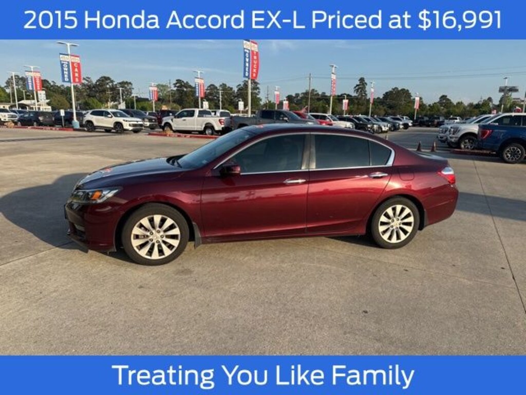 Used 2015 Honda Accord EX-L Sedan