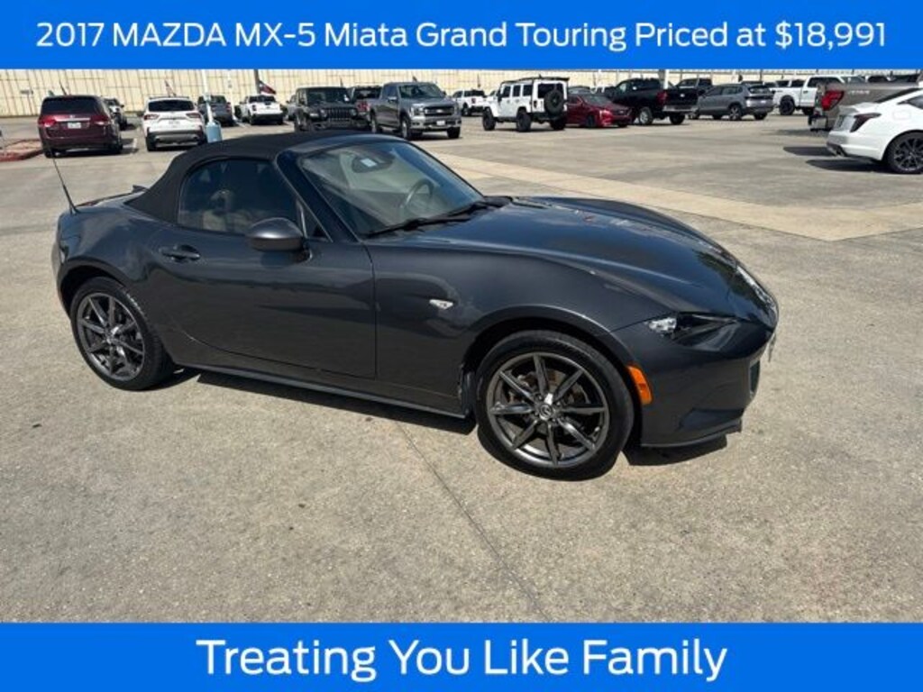 Certified 2017 Mazda Miata Grand Touring Convertible