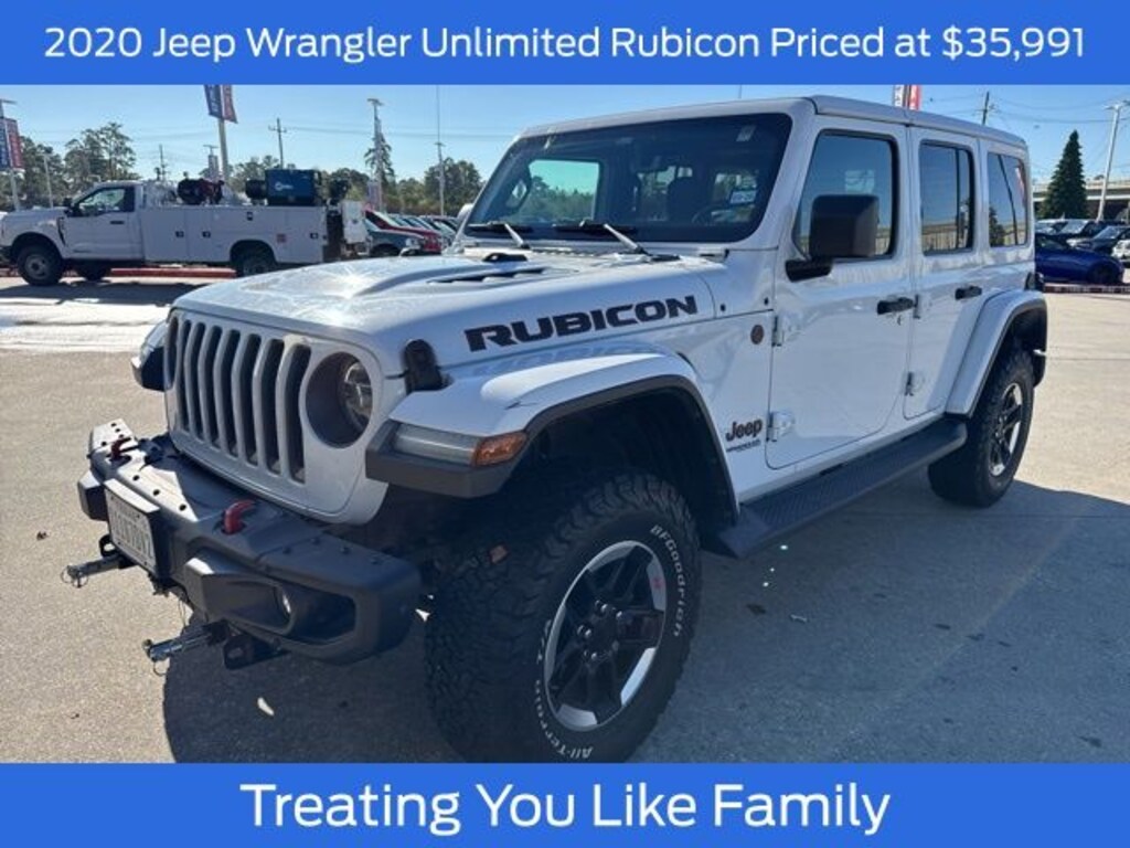 Used 2020 Jeep Wrangler Unlimited Rubicon SUV