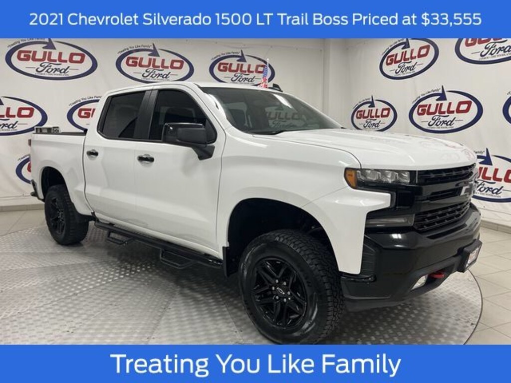Used 2021 Chevrolet Silverado 1500 LT Trail Boss Truck