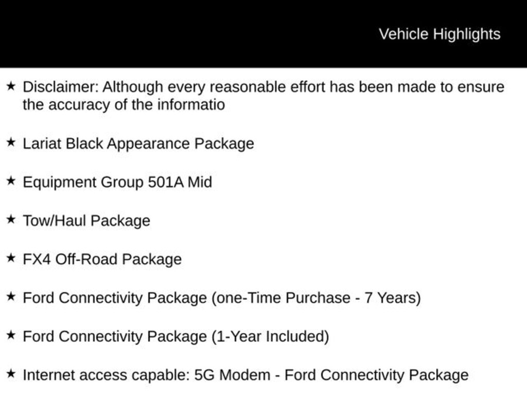 New 2026 Ford F-150 Lariat Truck