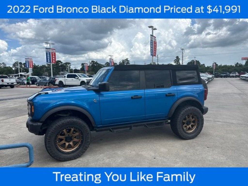 Used 2022 Ford Bronco Black Diamond SUV