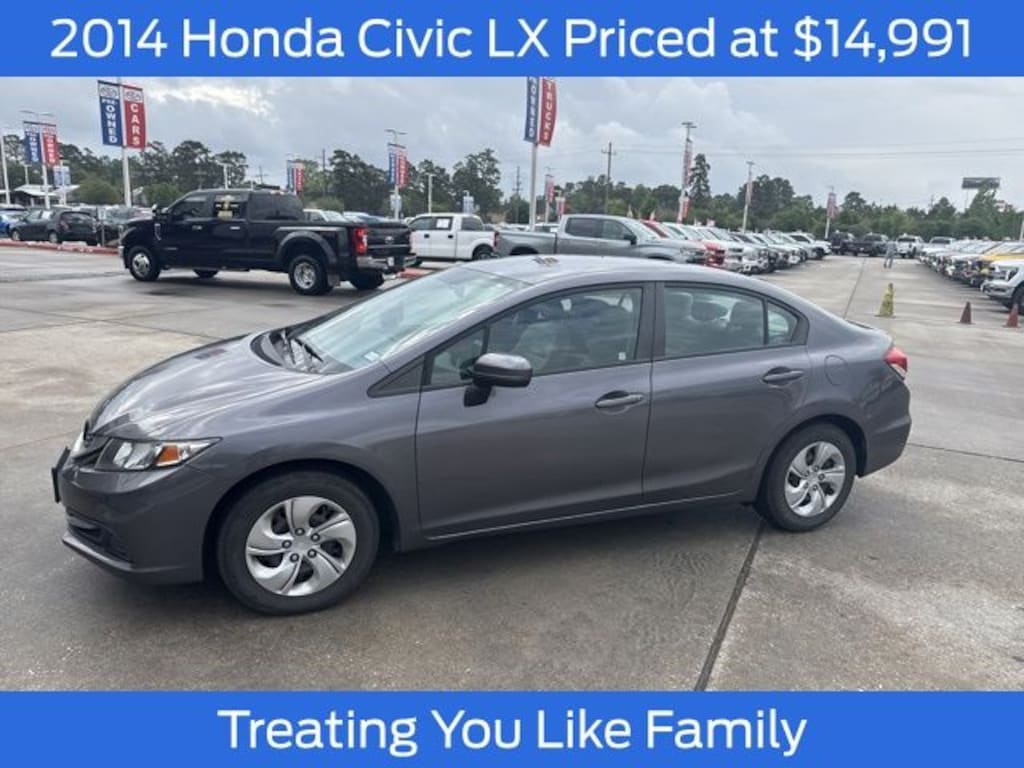 Used 2014 Honda Civic LX Sedan