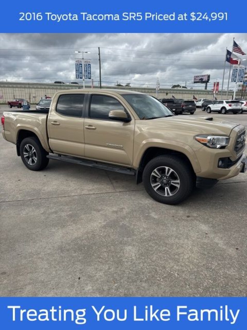 Used 2016 Toyota Tacoma SR5 Truck