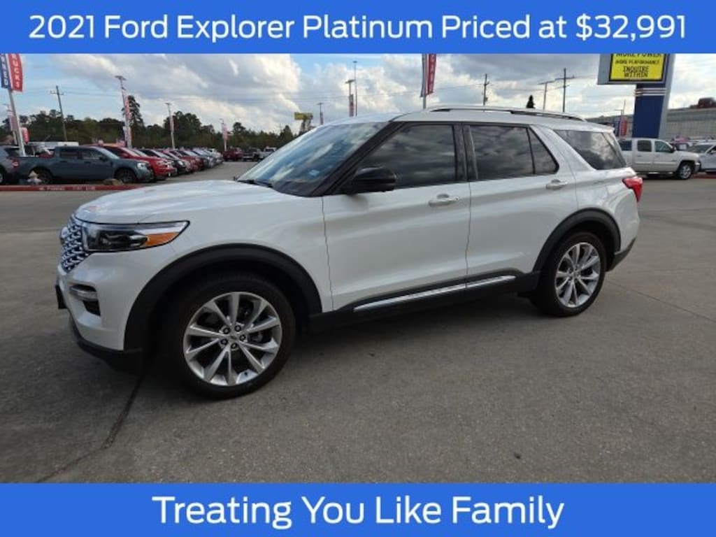Used 2021 Ford Explorer Platinum SUV