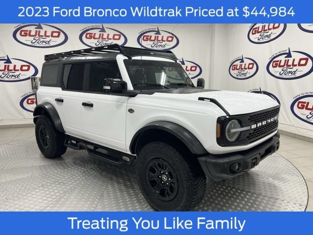 Certified 2023 Ford Bronco Wildtrak SUV