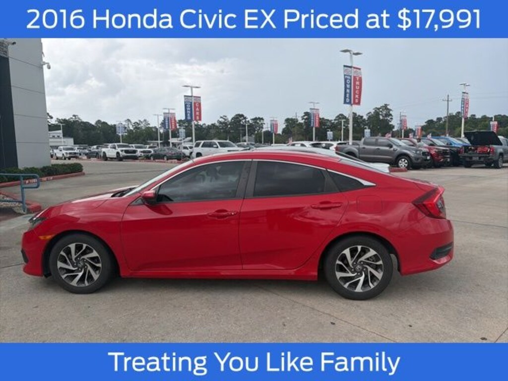 Used 2016 Honda Civic EX Sedan