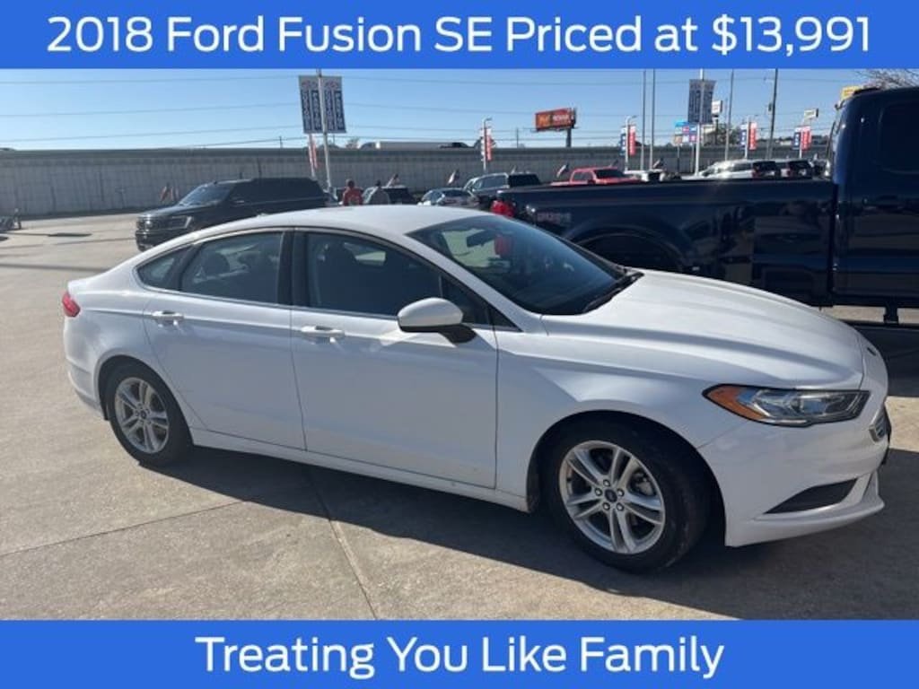 Used 2018 Ford Fusion SE Sedan