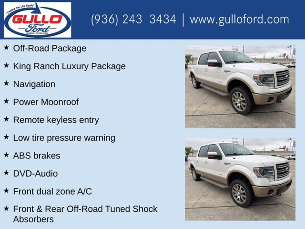 Used 2013 Ford F-150 King Ranch Truck